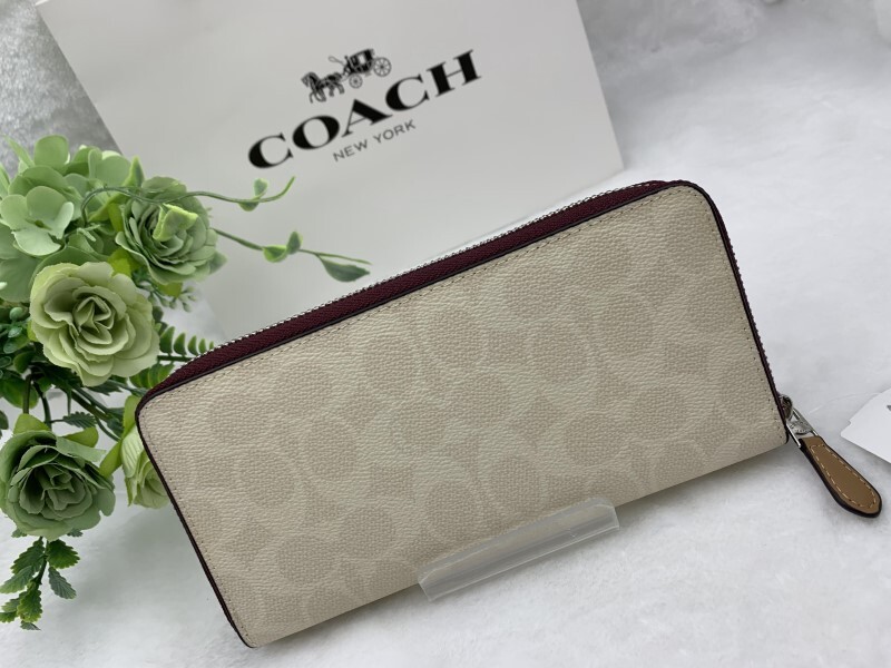 コーチ COACH 長財布 財布 シグネチャーxディズニーコラボ グレイシャーホワイトマルチ ミッキー プレゼント 贈り物 新品未使用 F3733 C237