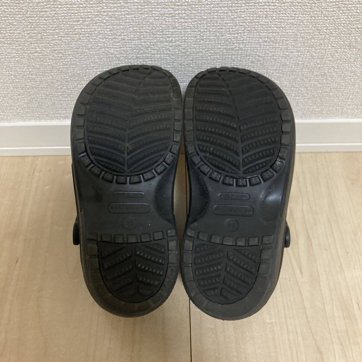 BALENCIAGA バレンシアガ クロックス CROCS ミュール コラボ 厚底 サンダル ブラック_画像4