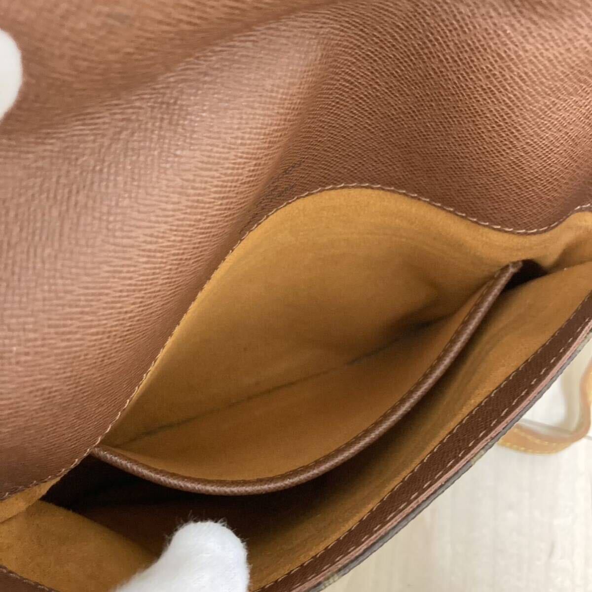 LOUIS VUITTON ルイヴィトン ミュゼットサルサ ショルダーバッグ モノグラム M51258 ブラウンの画像5