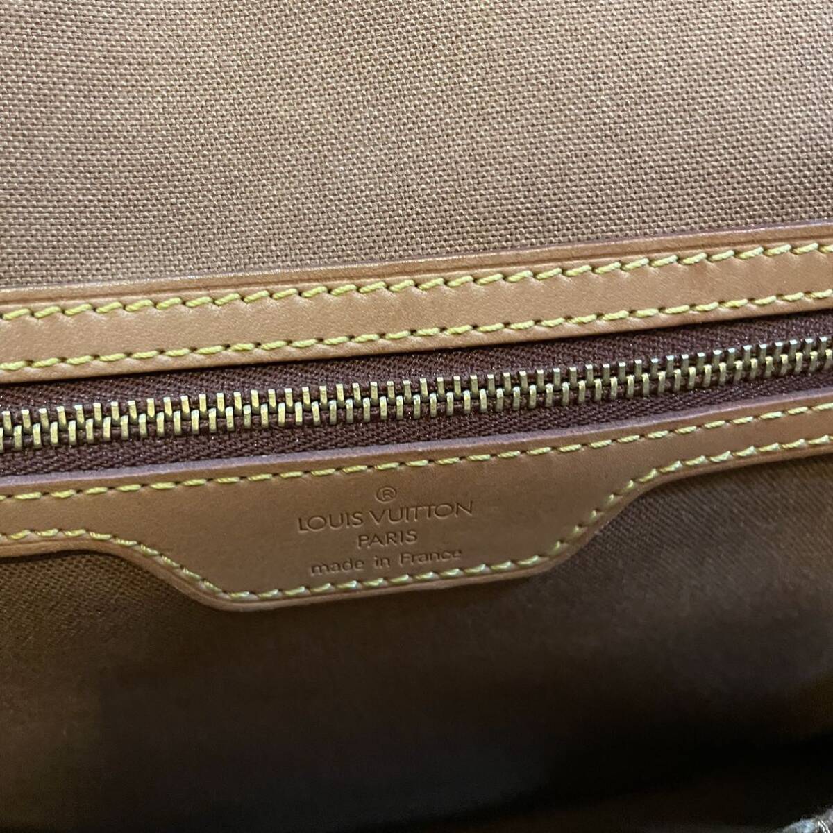LOUIS VUITTON Louis Vuitton shoulder bag messenger bag a Beth monogram M45257 Brown 