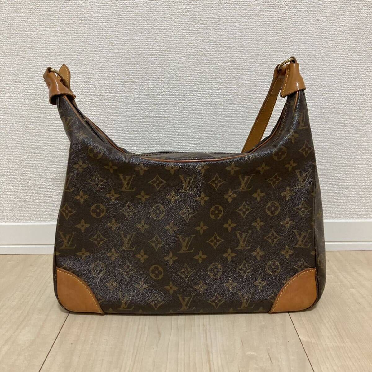 LOUIS VUITTON ルイヴィトン サック ボスフォール ハンドバッグ モノグラム ブラウン_画像2