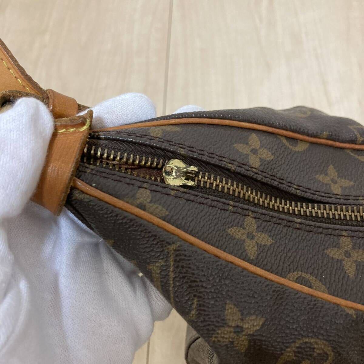 LOUIS VUITTON ルイヴィトン サック ボスフォール ハンドバッグ モノグラム ブラウンの画像7