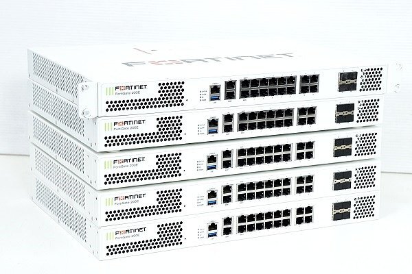 Fortinet/フォーティーネット ファイアウォール Fortigate-200E ライセンス2026/5/9迄 ５台セット▲FG-200E 中古▲送料無料の画像1