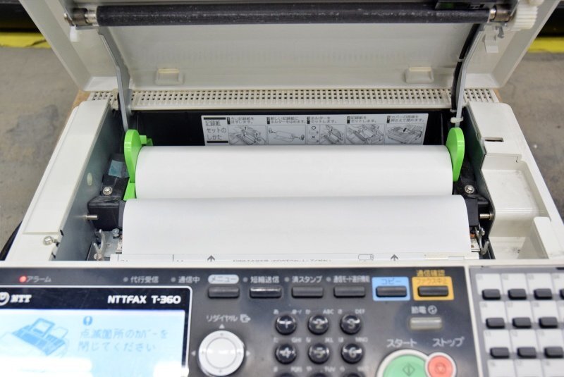 NTT business fax roll thermo‐sensitive paper type [ seal character sheets number 61831 sheets ]*NTTFAX T-360 used 