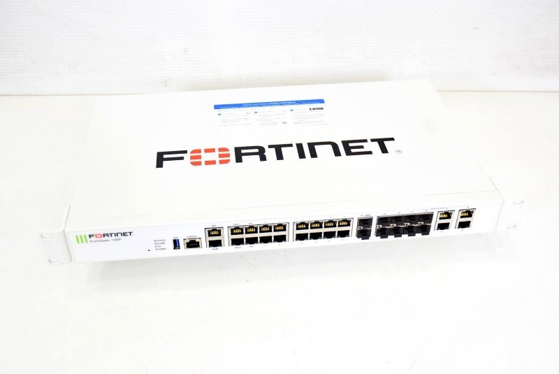 Fortinet/フォーティーネット ファイアウォール Fortigate-100F 【ライセンス期限切れ】▲FG-100F 中古▲送料無料_外観にキズ、汚れ等あり。