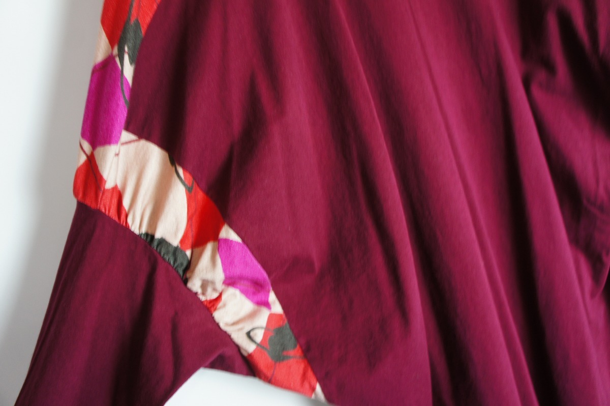 美品Vivienne Westwood RED LABELヴィヴィアン ウエストウッド 変形 長袖カットソー ワンピース オーブ アーガイル ハーレクイン柄128Oの画像5