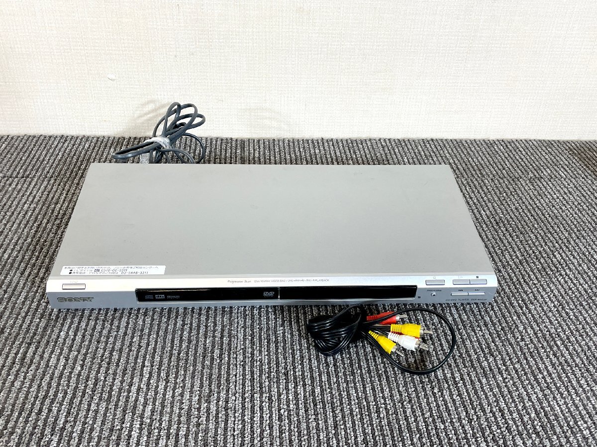 【福岡】CD/DVDプレーヤー◆SONY◆DVP-NS53P◆2008年製◆リモコン無し◆モデルR使用品◆BR4756_Kh_画像1