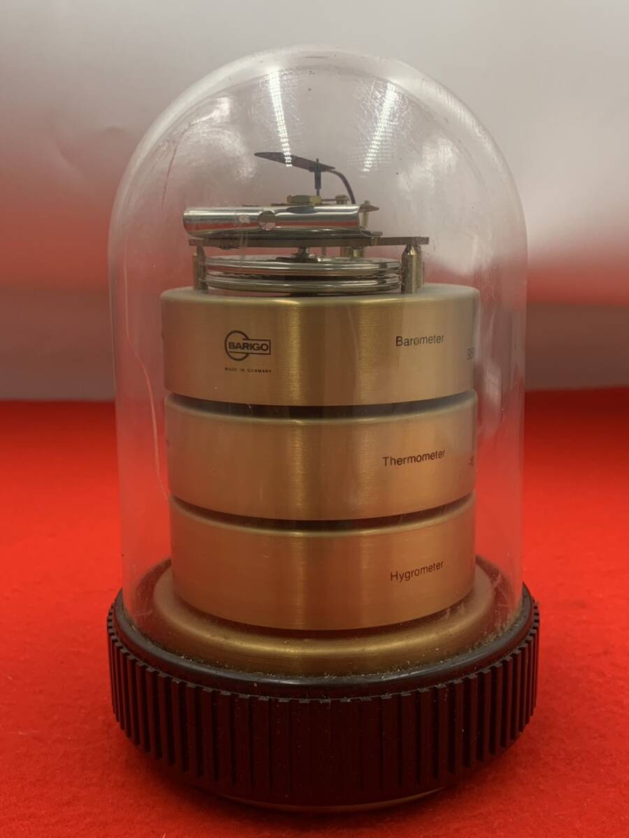 BARIGO バリゴ ドイツ製 ドーム型 温度計 湿度計 気圧計 親切にすべての写真を見てから購入してくださいの画像1