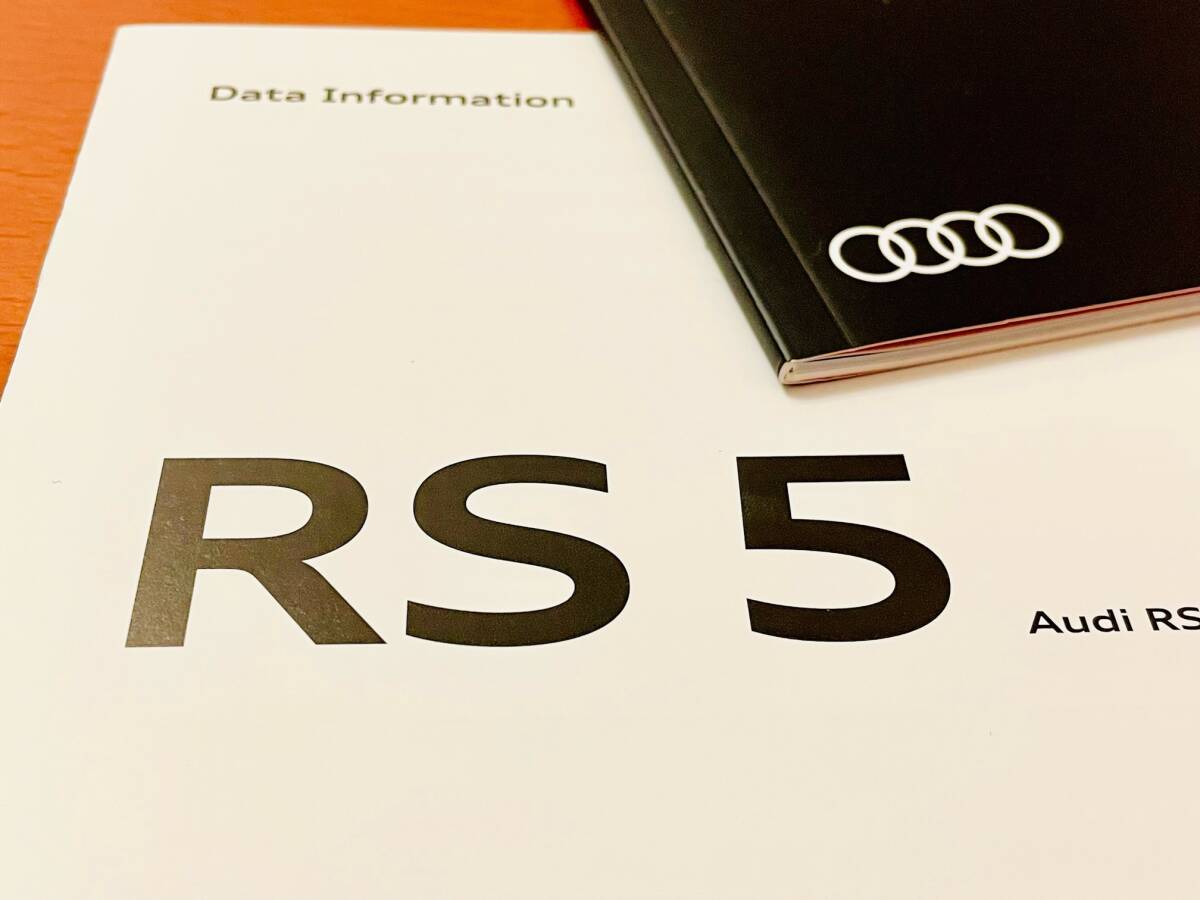 * beautiful goods * the cheapest * gorgeous version catalog * large amount exhibiting *Audi Audi RS 5 RS5ps.@ thickness . catalog data information attaching 