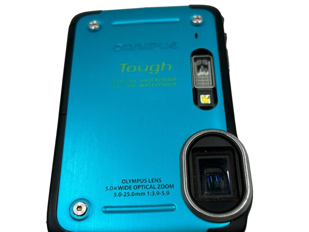 OLYMPUS オリンパス STYLUS TG-625 ブルー 1200万画素 裏面照射型CMOS 防水 コンパクトデジタルカメラ R1286の画像7