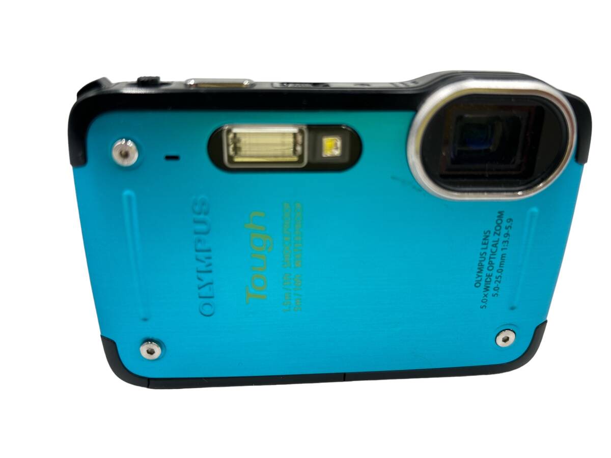 OLYMPUS オリンパス STYLUS TG-625 ブルー 1200万画素 裏面照射型CMOS 防水 コンパクトデジタルカメラ R1286の画像1