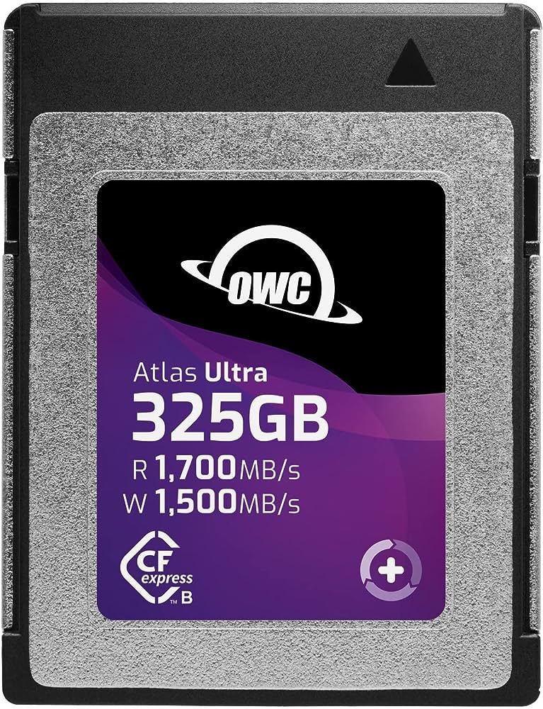 OWC Atlas Ultra 325GB 高性能 CFexpress Type B メモリーカード 正規輸入品 最大1500MB/s の書き込み速度 定価63000円の画像7