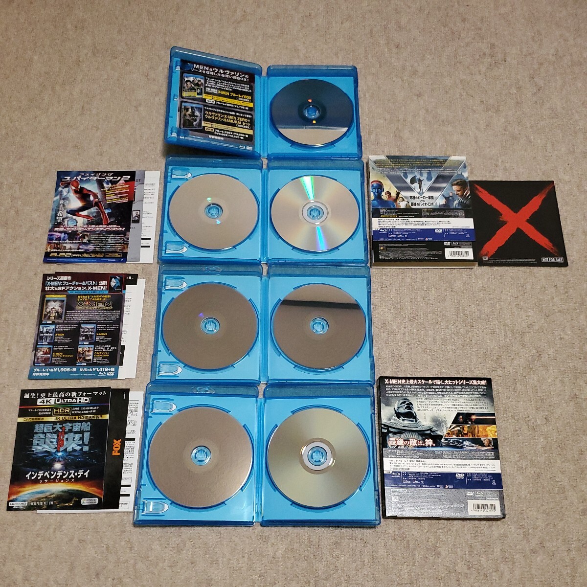 洋画　Blu-ray Disc　X-MEN　5本セット_画像10