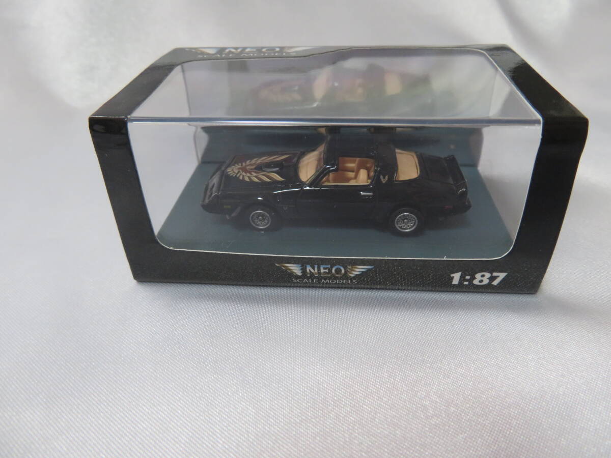 【新品】1/87 NEO ポンティアック ファイアーバード トランザム AM　Pontiac Firebird Trans AM スペシャルモデル_画像5