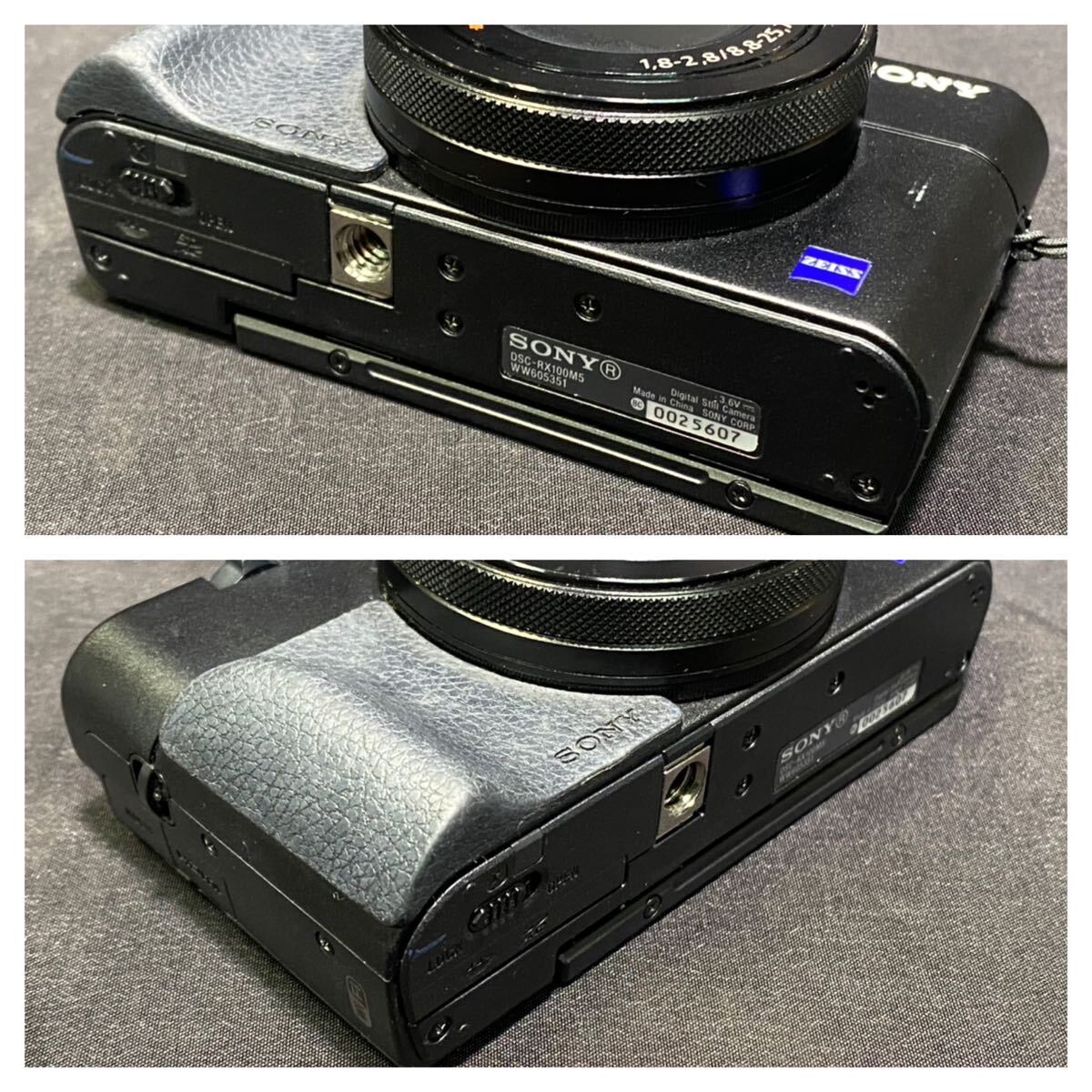 【1円〜】SONY ソニー コンパクトデジタルカメラ Cyber-shot RX-100V DSC-RX100M5 バッテリー×2 バッテリーチャージャー付き0415-111(6)の画像10