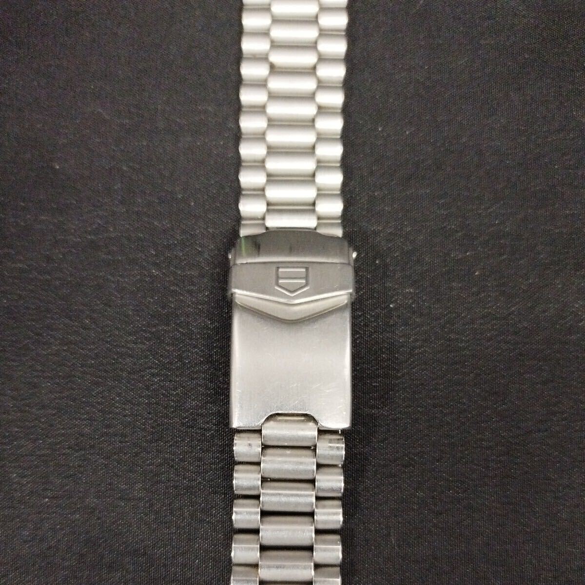 【ジャンク】タグホイヤー TAG Heuerプロフェッショナル WE2111 メンズ 腕時計 自動巻き デイト ホワイト文字盤 SS 0428-12[6]_画像5