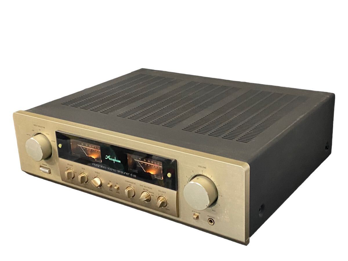 [1 jpy ~]Accuphase Accuphase E-212 Inte gray tedo stereo amplifier pre-main amplifier remote control 0412-03(12)