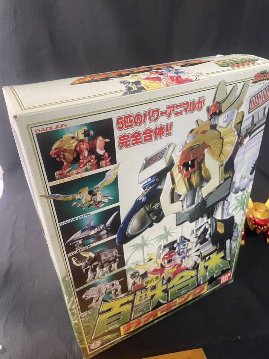 DX超合金 百十戦隊ガオレンジャー 百獣合体ガオキング BANDAI バンダイ GD-21 0422-011(8)_画像2