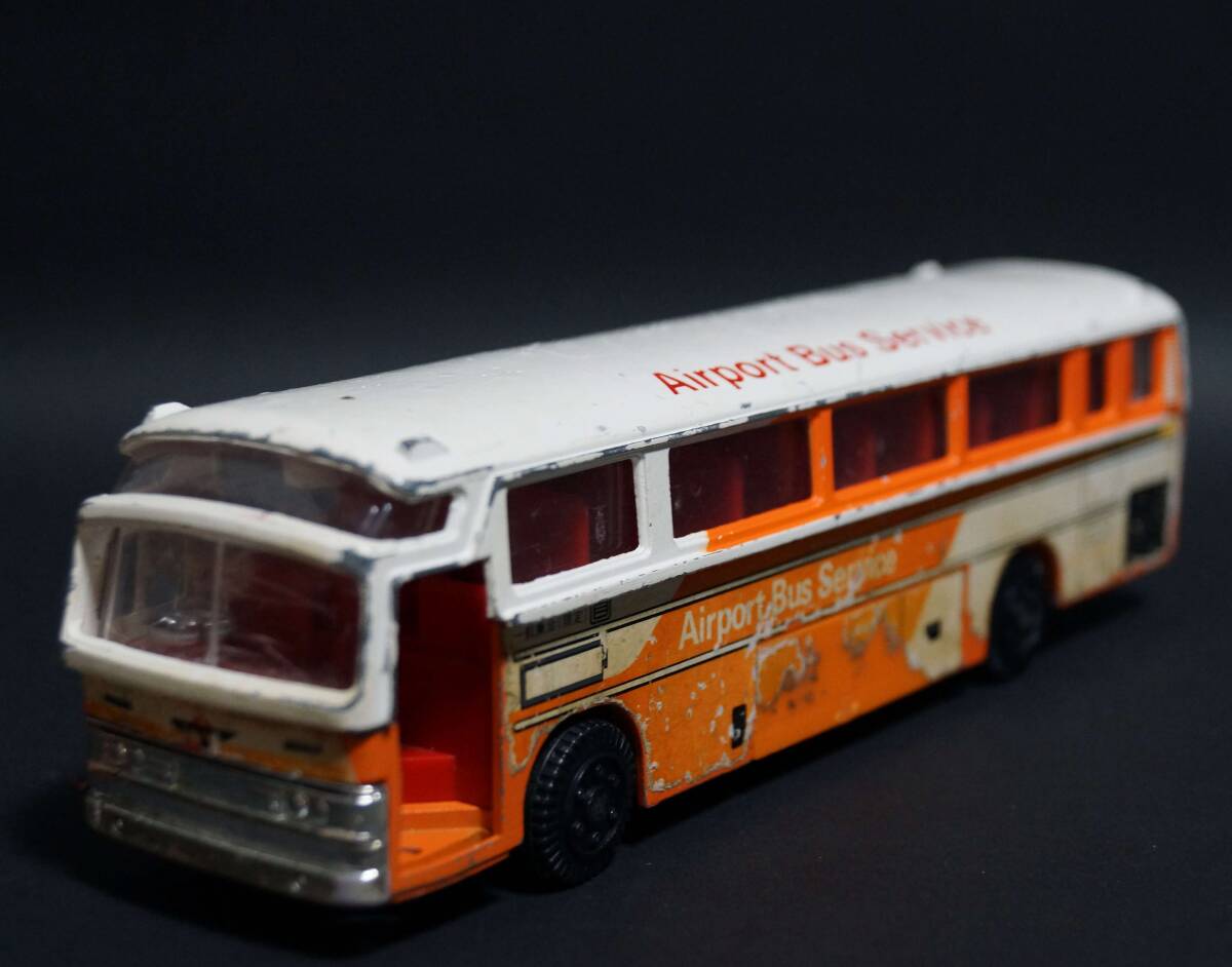 [.] сделано в Японии YONEZAWA TOYS DIAPET MITSUBISHI FUSO BUS Yonezawa Diapet Mitsubishi Fuso автобус авиация сервис автобус s60415