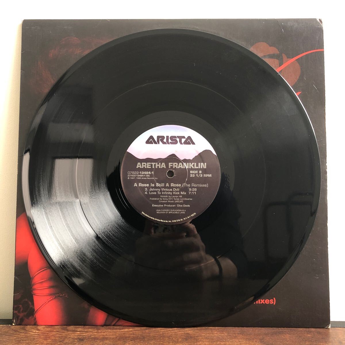 Aretha Franklin / A Rose Is Still A Rose (The Remixes) アレサ・フランクリン レコード 輸入盤_画像4