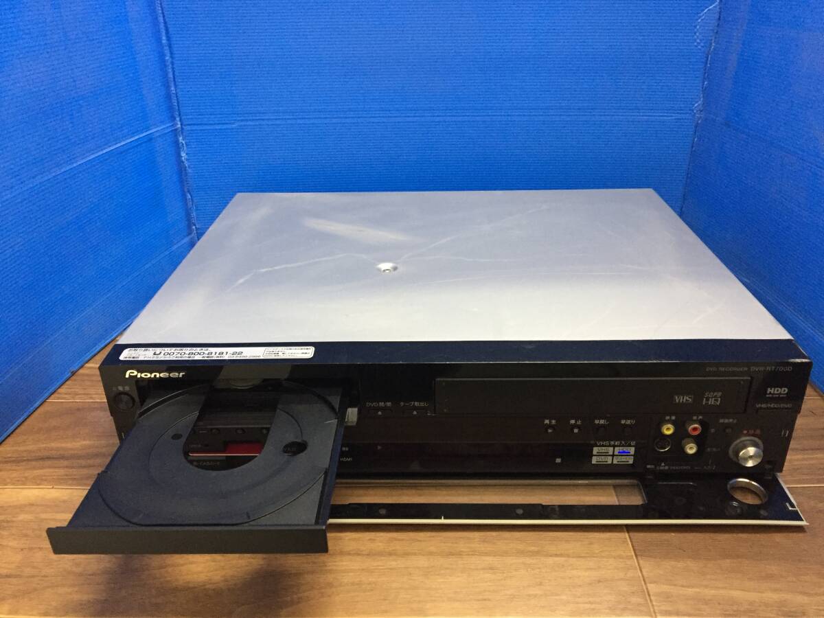  Pioneer видео в одном корпусе HDD&DVD магнитофон DVR-RT700D оригинальный с дистанционным пультом б/у товар 1557