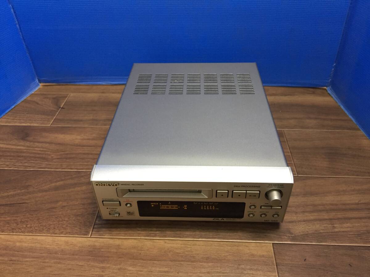 ONKYO MDデッキ MD-105X 中古品1652_画像1