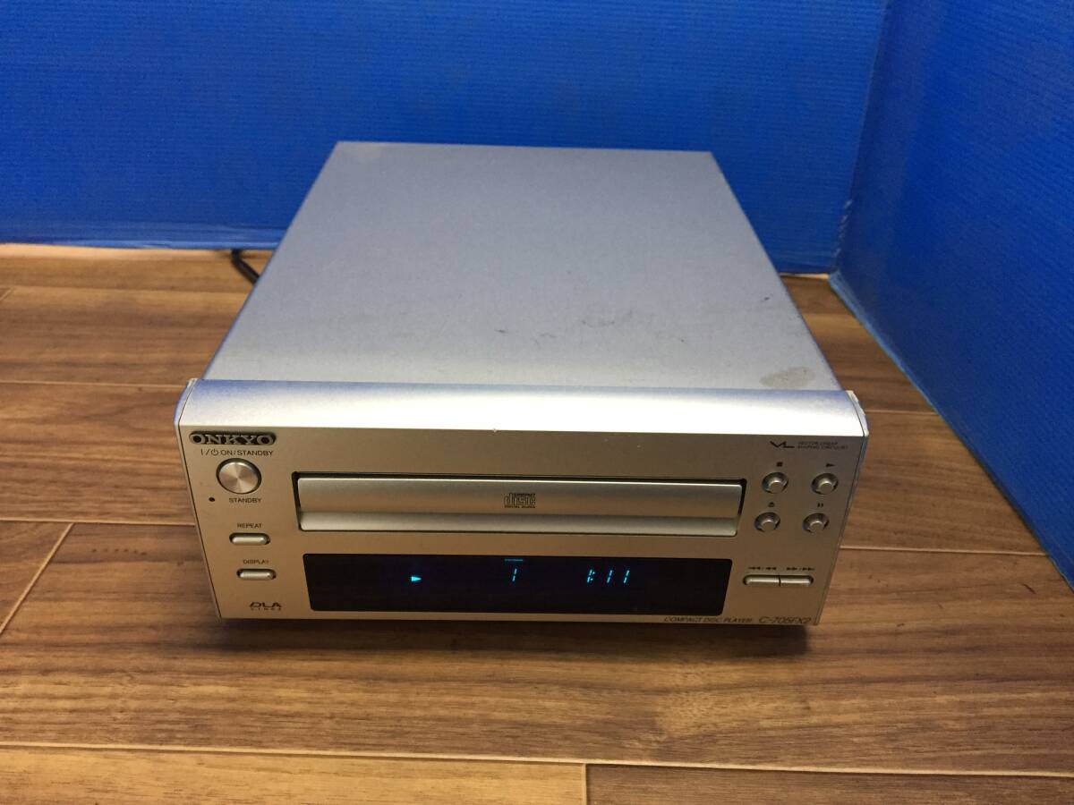 ONKYO CDプレーヤー C-705FX2  中古品1850の画像1