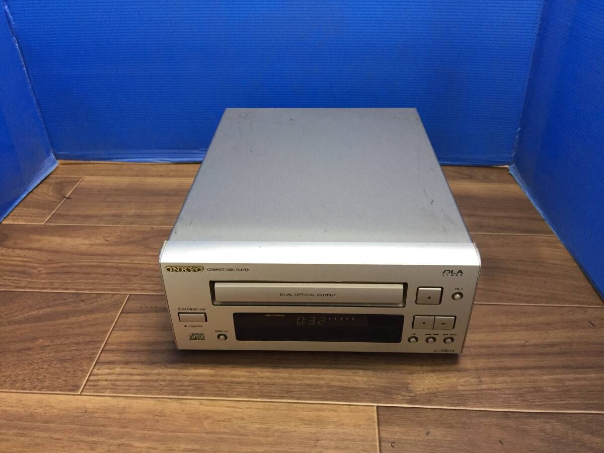 ONKYO C-705TX CDプレーヤー 中古品1991