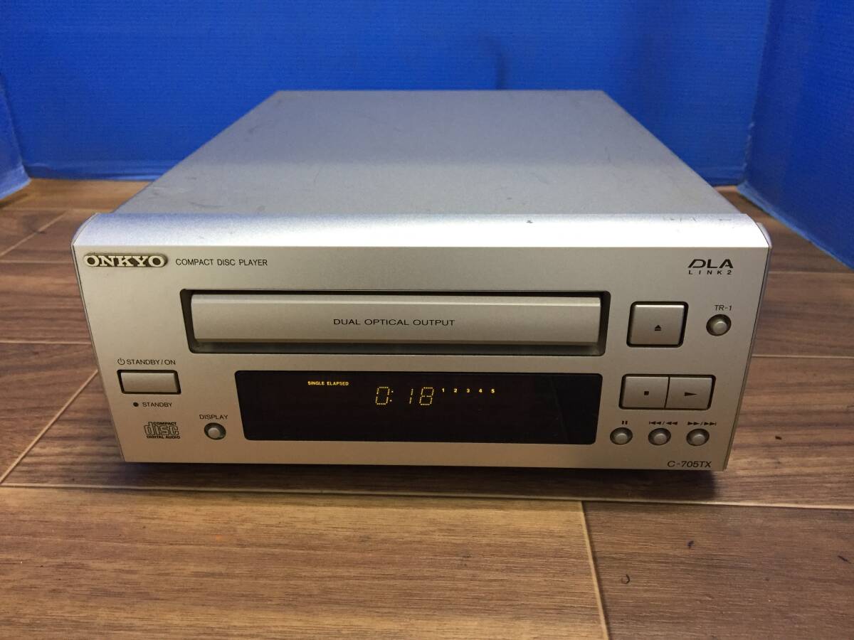 ONKYO C-705TX CD player present condition secondhand goods 1992
