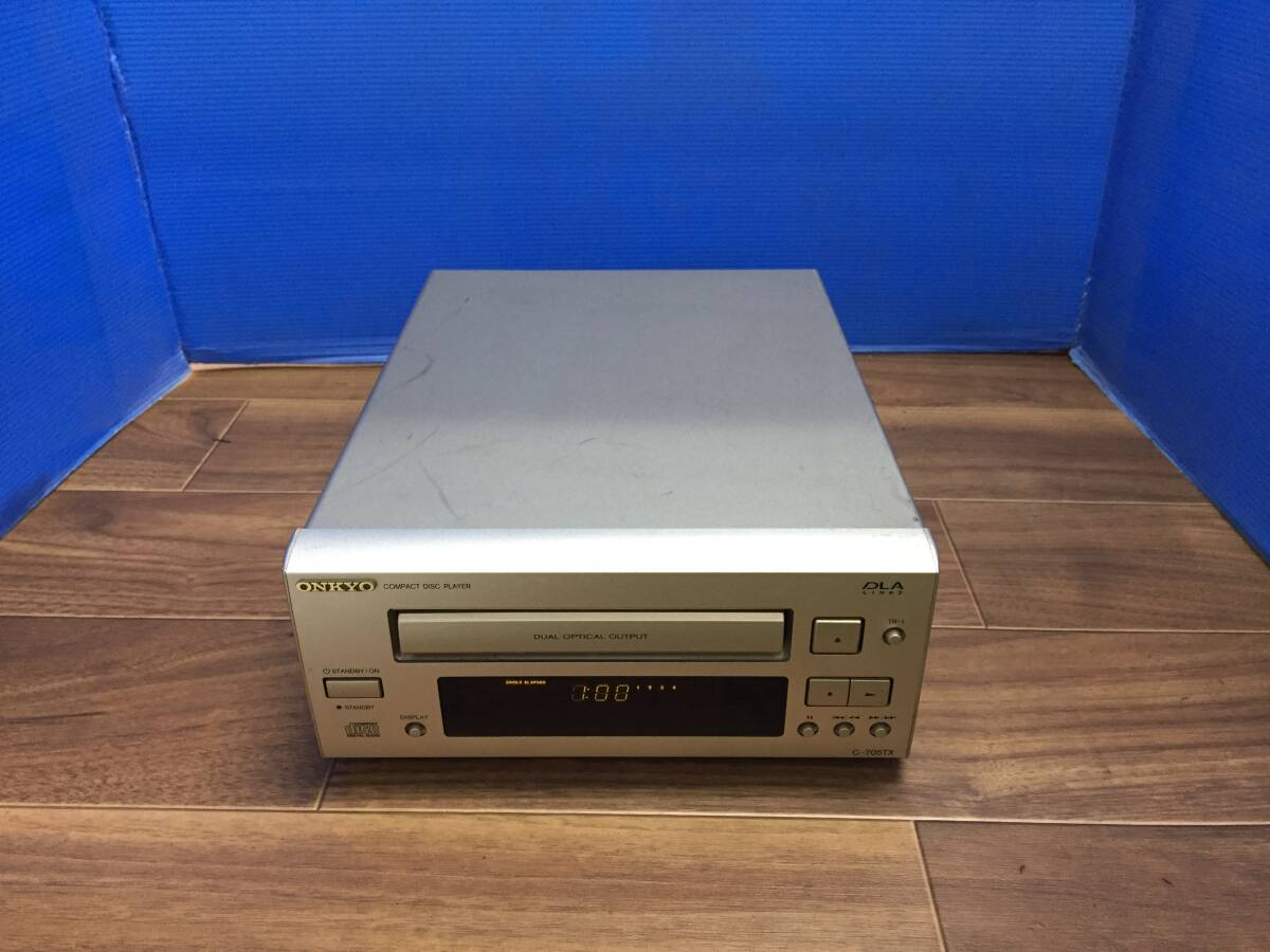 ONKYO C-705TX CDプレーヤー 中古品2018_画像1