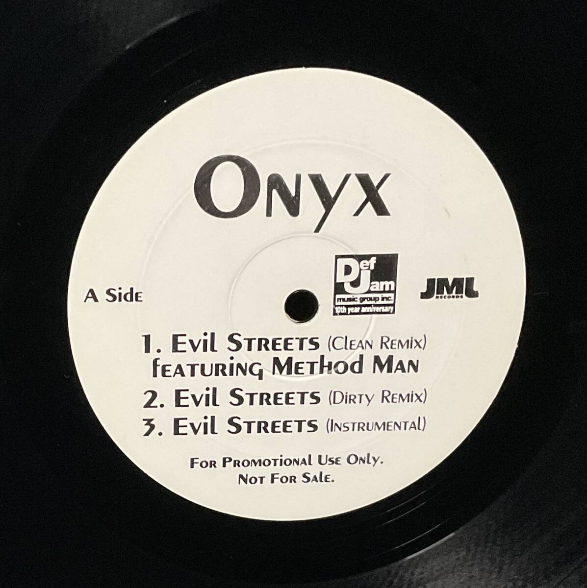 (12") Onyx - Evil Streets (Remix) / Purse Snatchers Pt.2の画像1