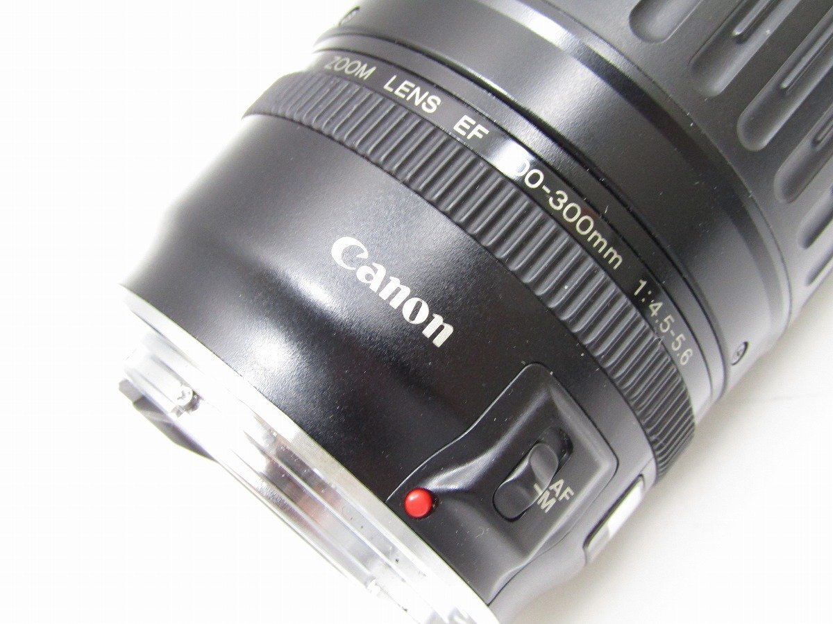 1円スタート Canon キャノン EOS Kiss x4 ダブルズームキット デジタル一眼レフカメラ レンズ 35-70mm 100-300mm 動作未確認_画像9
