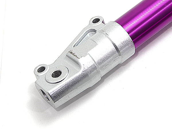 DIO系 27mm フロントフォーク 紫色 バイオレット パープル / HONDA ホンダ ライブディオ ZX AF18 AF28 AF35フロントサスペンションの画像3