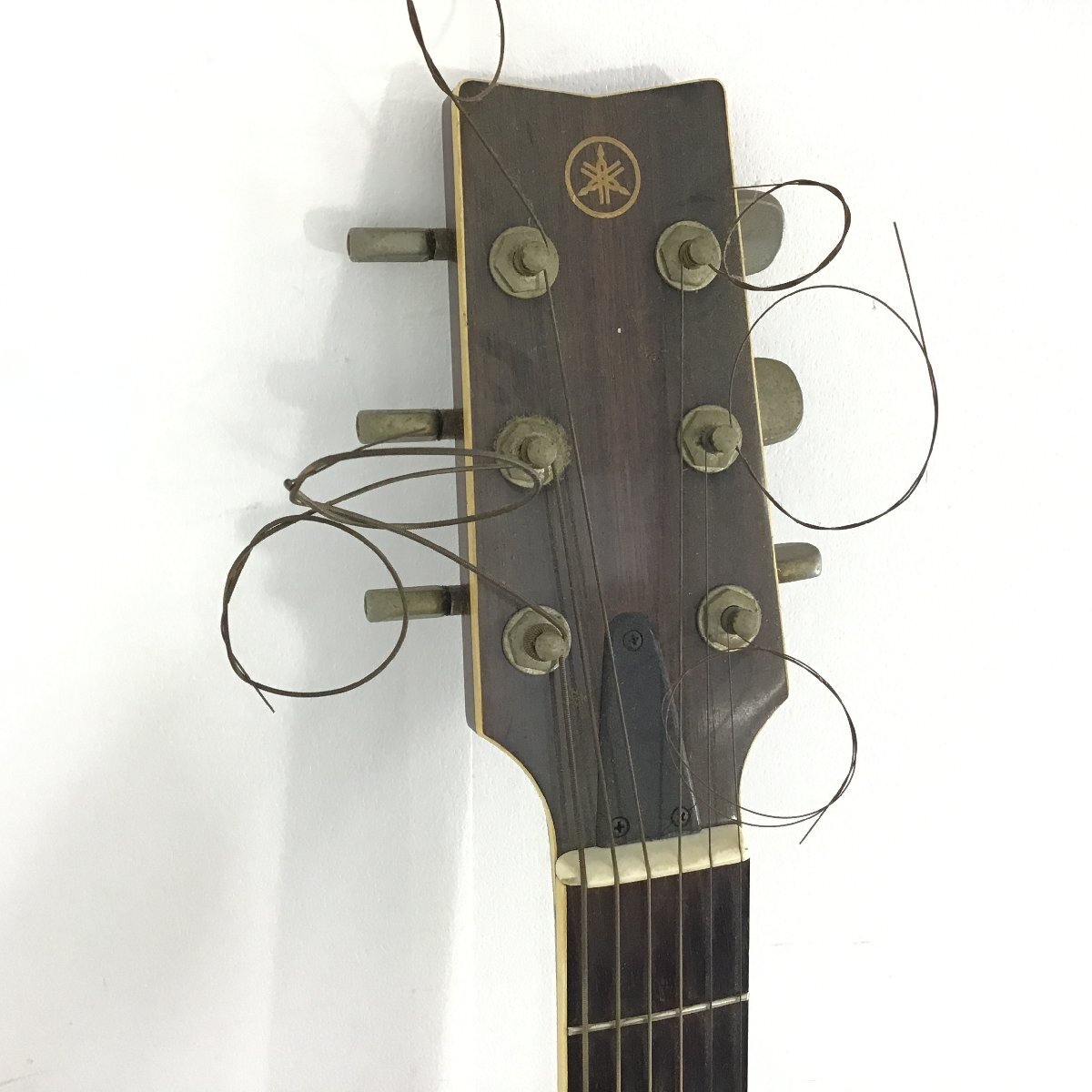 YAMAHA ヤマハ アコースティックギター FG-350 ブラックラベル 弦楽器 ハードケース付き【同梱不可/売り切り/04-155】の画像6