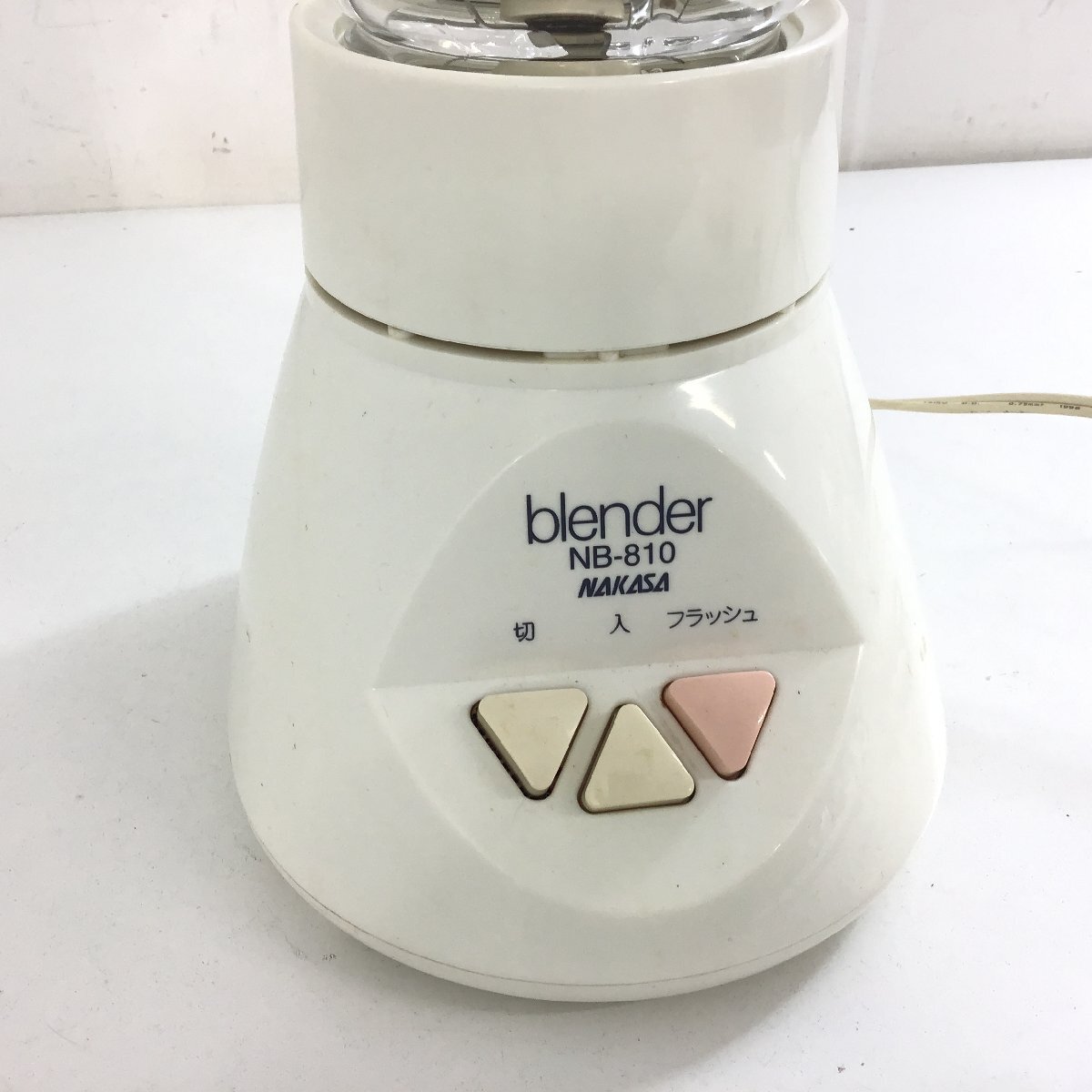 ★1円スタート★ NAKASA blender ジューサー ミキサー NB-810 800ml 動作品【同梱不可/売り切り/04-153】の画像2