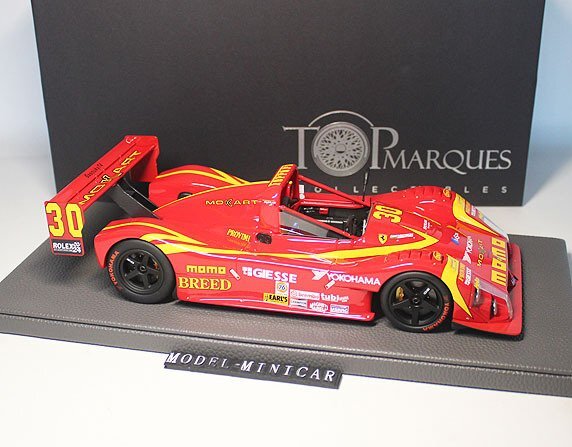 ▲入手困難！WINNER！世界限定250台！Top Marques 1/18 フェラーリ Ferrari 333SP 新品 Resin Model_画像1