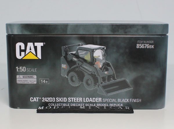 ▲入手困難！DM 1/50 CAT 242D3 Skid Steer Loader 85676BK 重機 建設機械 作業車の画像3