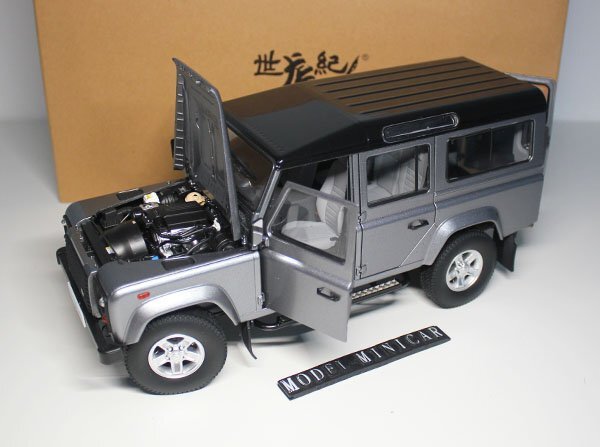 ▲超希少！Silver！Century Dragon 1/18 ランドローバー LAND ROVER Defender 110 ディフェンダー 新品の画像1