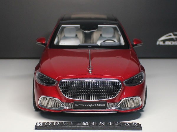 ▲金属製！赤！限定品！Almost Real 1/18 BENZ メルセデスベンツ マイバッハ MAYBACH S680 W223 S CLASS AR S650 S600の画像3