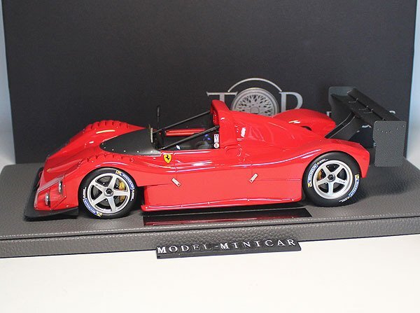 ▲入手困難！Red！世界限定250台！Top Marques 1/18 フェラーリ Ferrari 333SP 新品 Resin Model_画像1