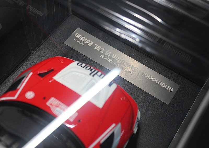 ▲超希少！世界限定！ONEMODEL 1/18 ランサーエボリューション Lancer Evo 6 VI 6.5 Tommi Makinen #7 Resin Model ONE MODEL 中古品の画像5