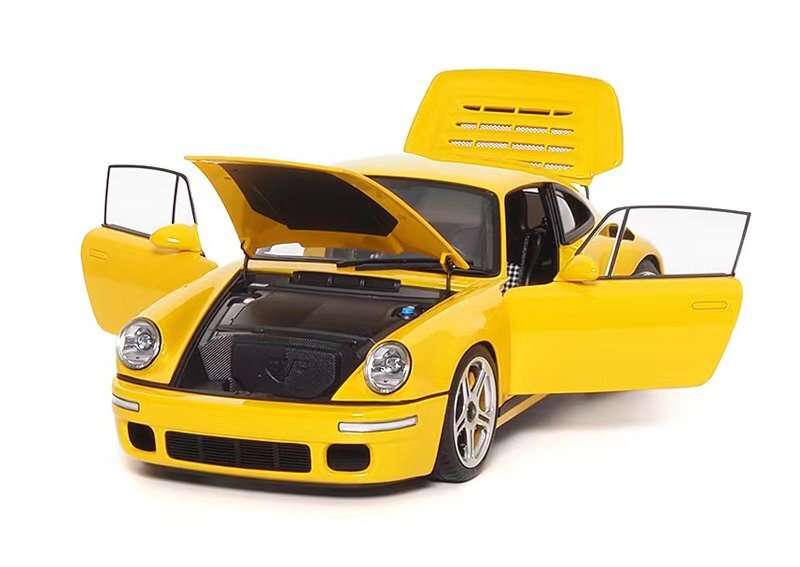 ▲入手困難！Yellow Bird！限定品！Almost Real 1/18 ポルシェ Porsche 911 RUF SCR 2018 新品 AR_画像9