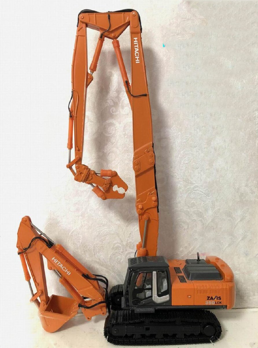 ▲超精密！HITACHI 1/50 日立建機 ZX350LC ZAXIS350 LC 解体機 ショベル 重機 油圧ショベル 建設機械 作業車の画像7