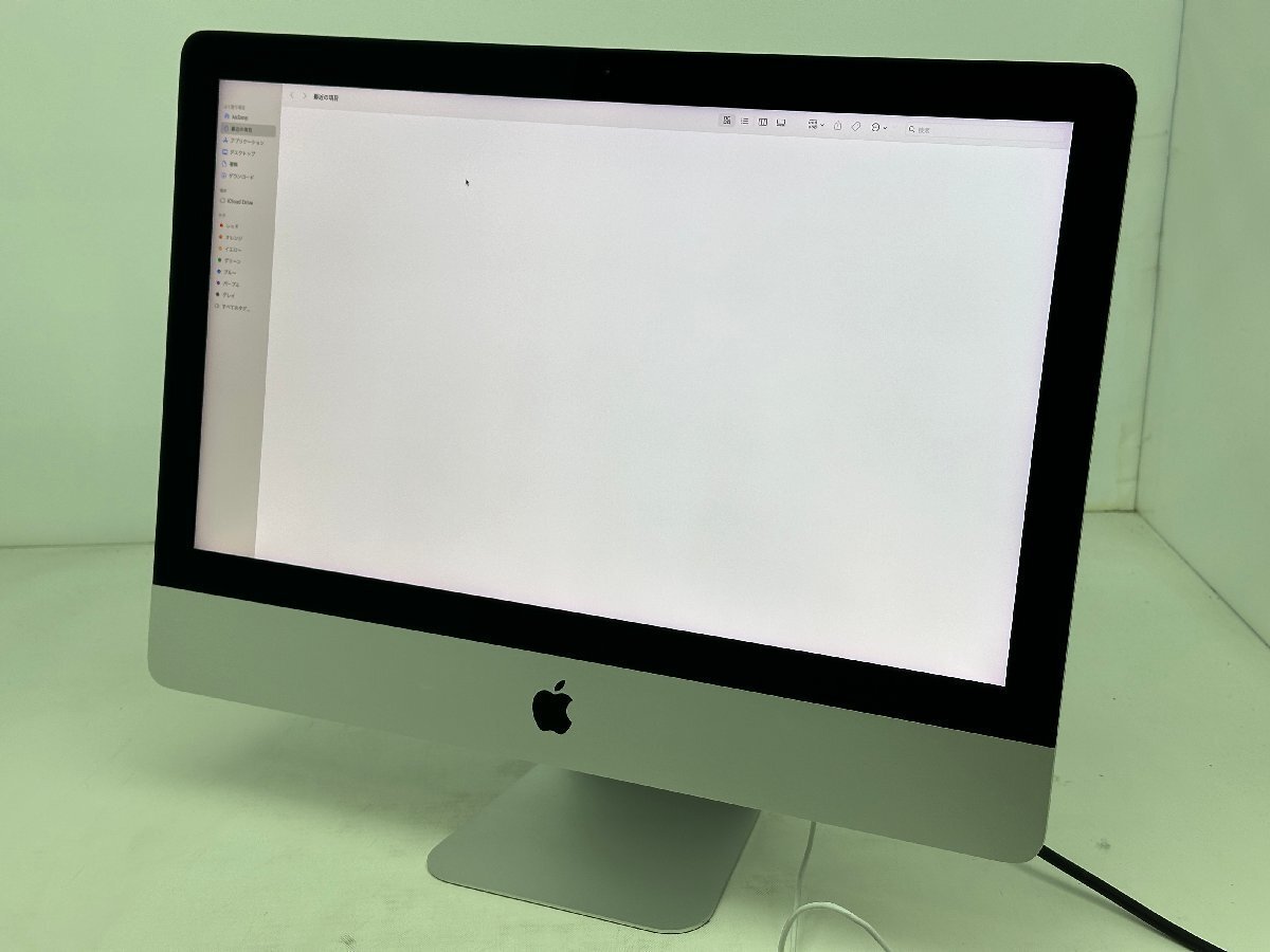 ★1円～★Apple iMac (Retina 4K, 21.5-inch, 2019)★i5-8500 6コア 3.00GHz/16GB/1TB+32GB FusionDrive/Radeon Pro 560X/Sonoma★0409-Iの画像3