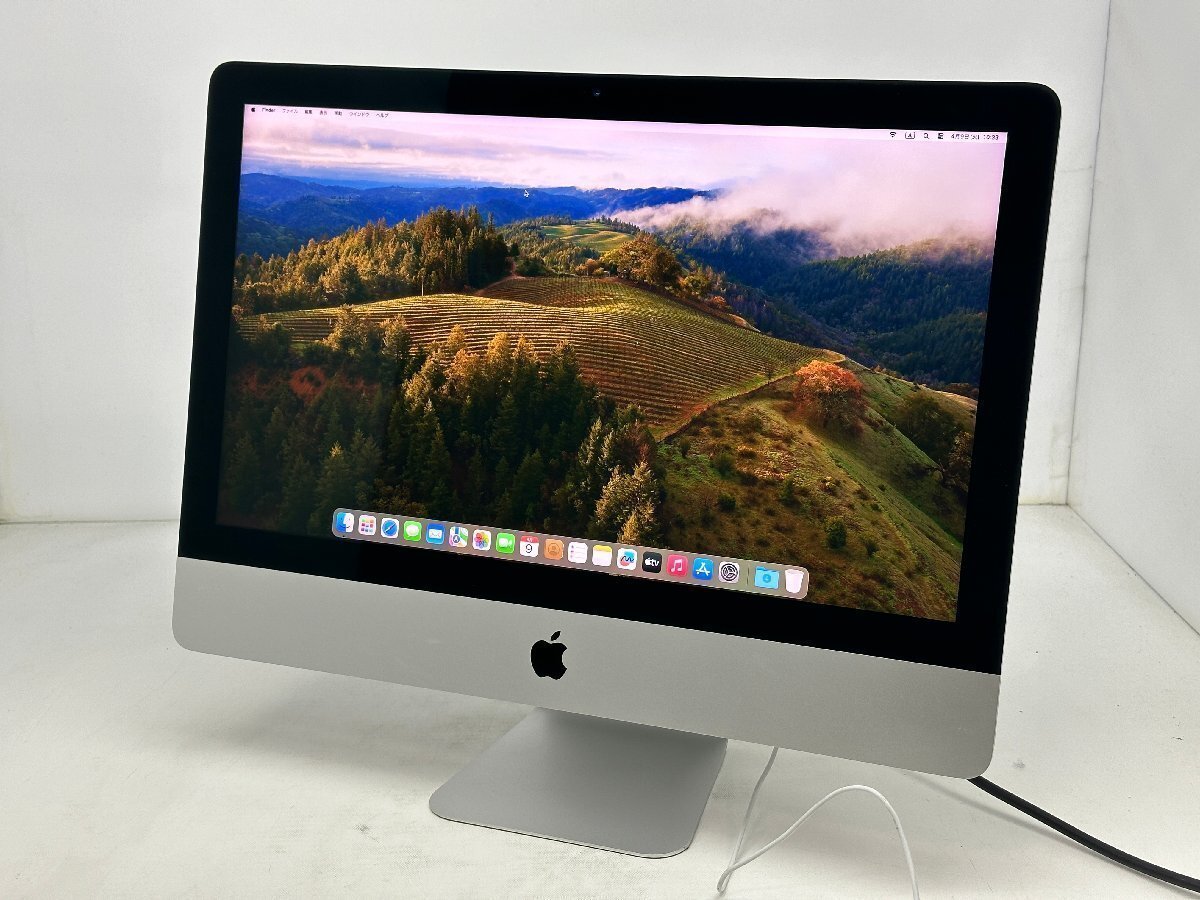 ★Apple iMac (Retina 4K, 21.5-inch, 2019)★i5-8500 6コア 3.00GHz/16GB/1TB+32GB FusionDrive/Radeon Pro 560X/macOS Sonoma★0416-Iの画像1