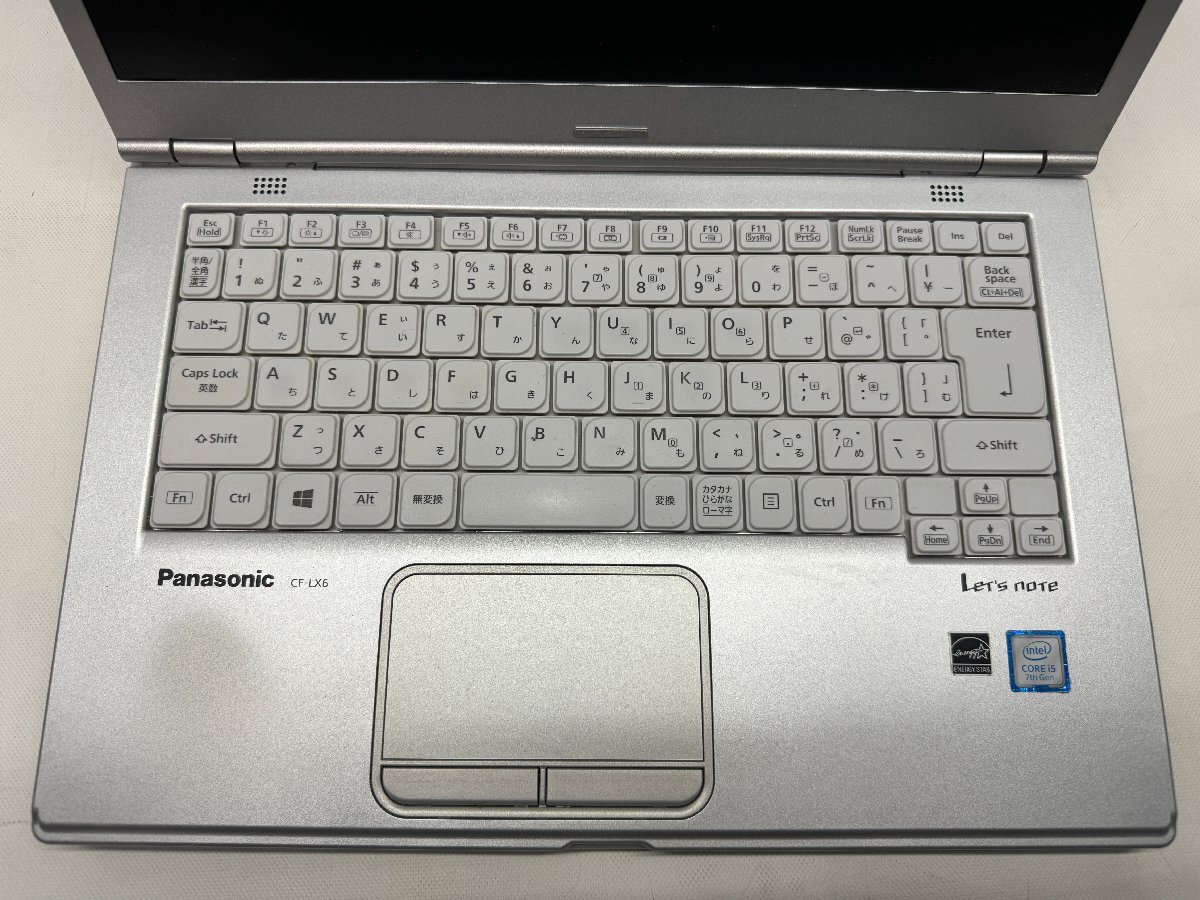 ◎Panasonic レッツノート CF-LX6EDGQS Intel Core i5-7200U メモリ8GB SSD256GB 14インチ FHD DVDマルチ 累積使用時間16040H /0321e5_画像3