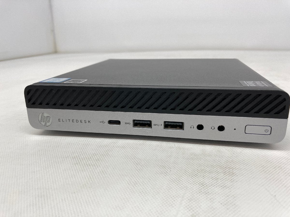 ◆わけあり◆HP EliteDesk 800 35W G4Desktop Mini PC◆Windows11 i5-8500T メモリ8GB SSD 128GB ドライブレス 小型 ミニ 2YH15AV◆0417の画像2