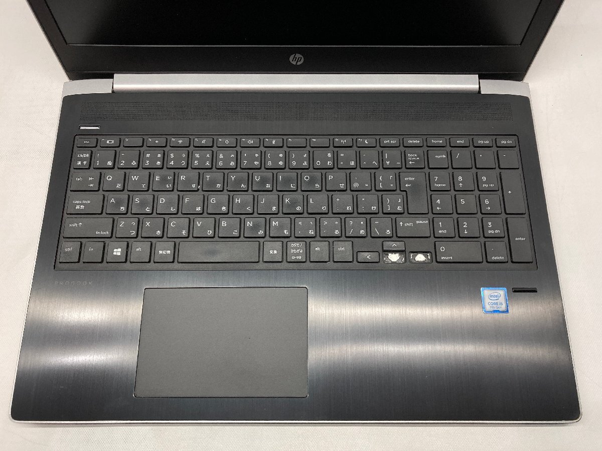 ◆１円～◆HP Probook 450 G5◆i5-7200U メモリ8GB HDDなし ドライブレス 15.6インチ 無線◆0311の画像6