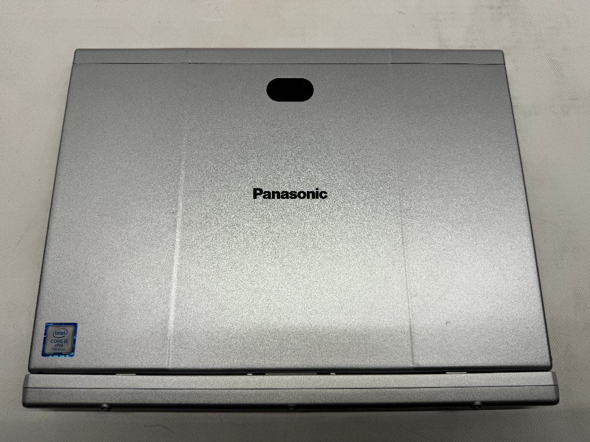 ◎Panasonic レッツノート CF-XZ6RD6VS Intel Core i5-7300U メモリ8GB SSD256GB 12inch QHD ACアダプタ付属 使用時間1980H /0411e1の画像6