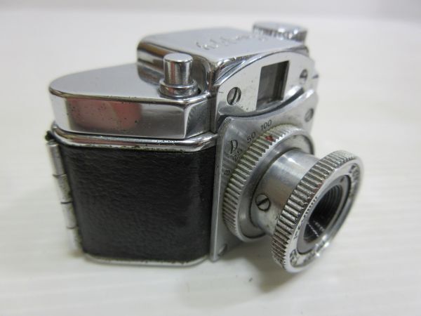 希少 / 豆カメラ Snappy スナッピー Optor 1:3.5 f=25mm シャッター作動_画像8